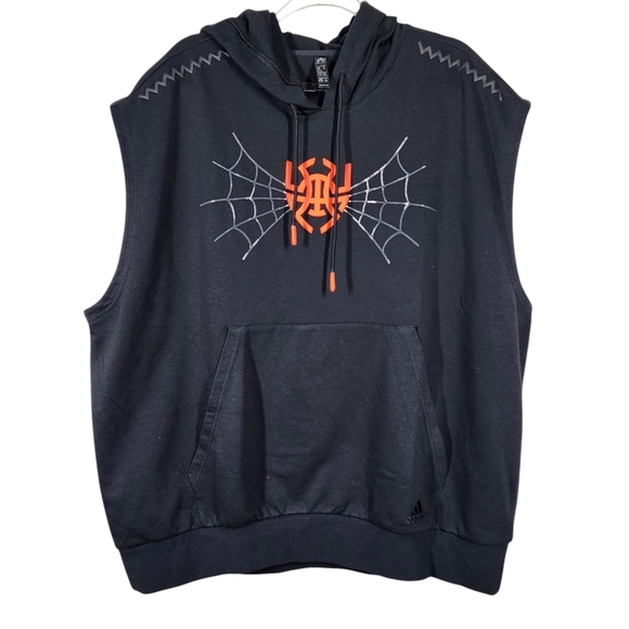 ADIDAS SLEEVELESS HOODIE - Picture 3 of 8